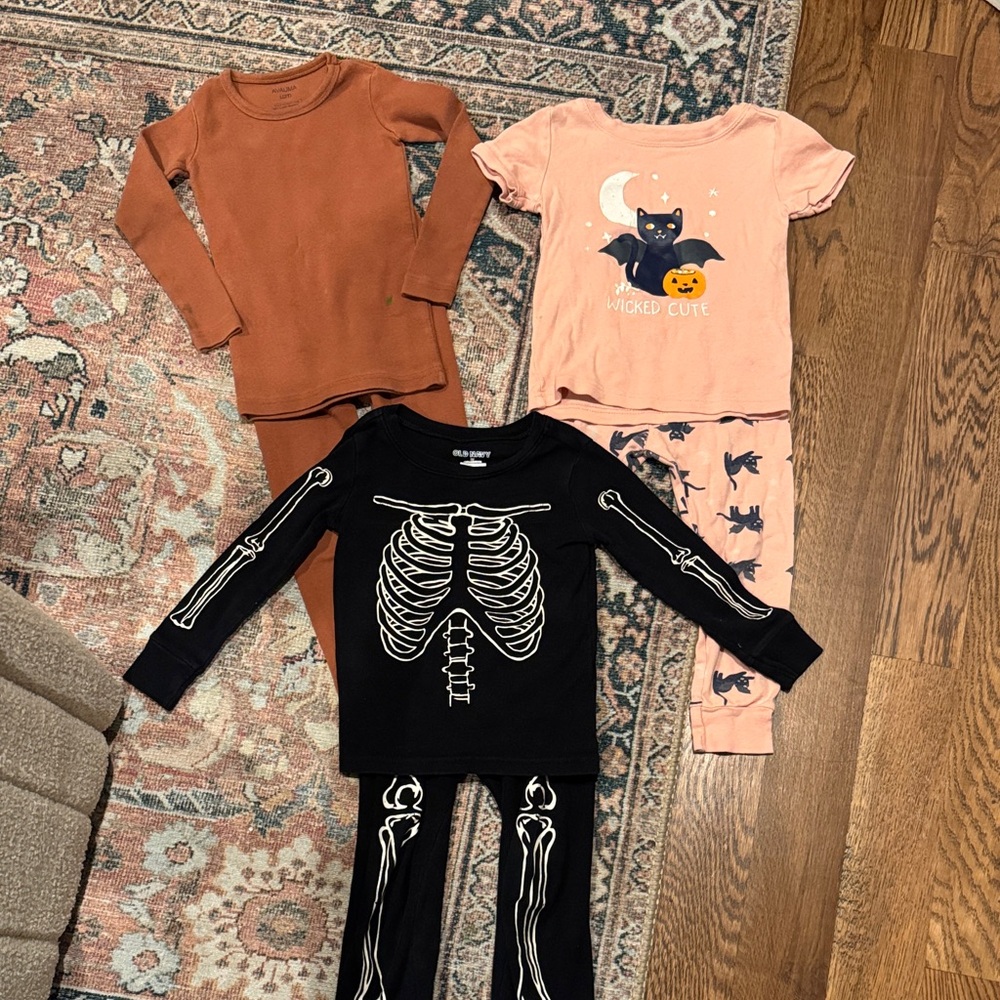 Old Navy Kids Pajama Sets - Black, Pink, Brown